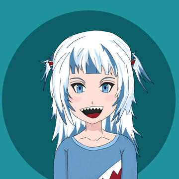 Fanart of GawrGura